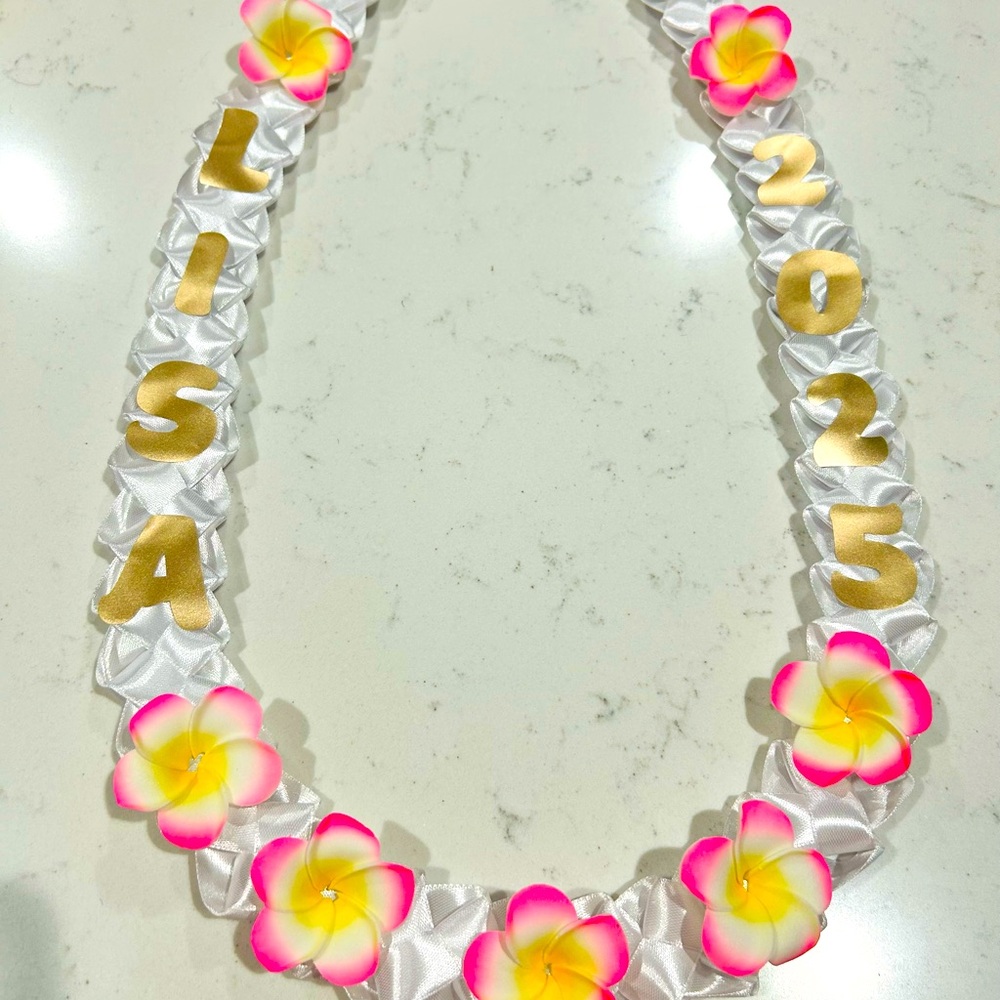 COPY - Custom/Personalized Graduation Lei, BIrthday/Special Occasion Lei